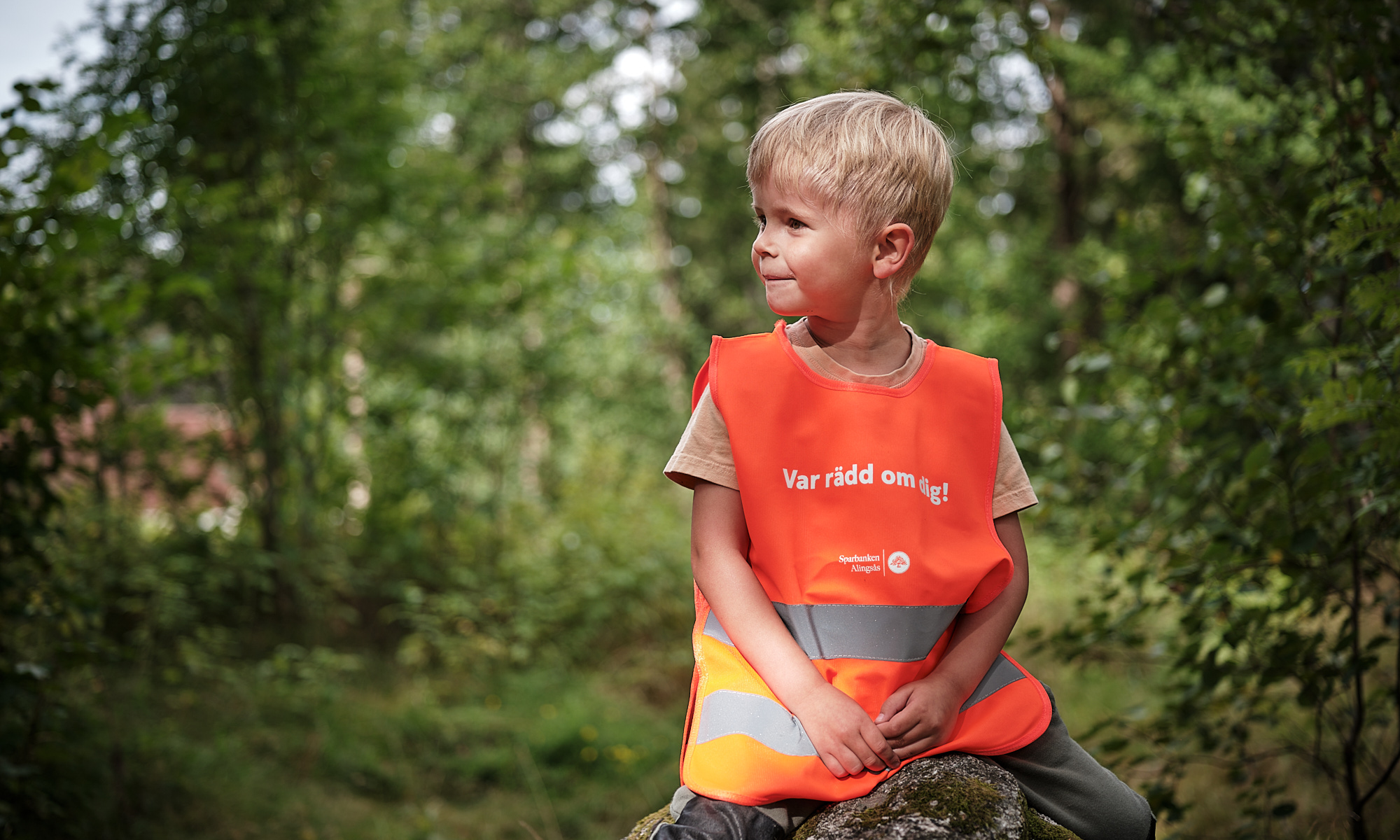 We give  reflective vest to all children who are 6 years and start school.